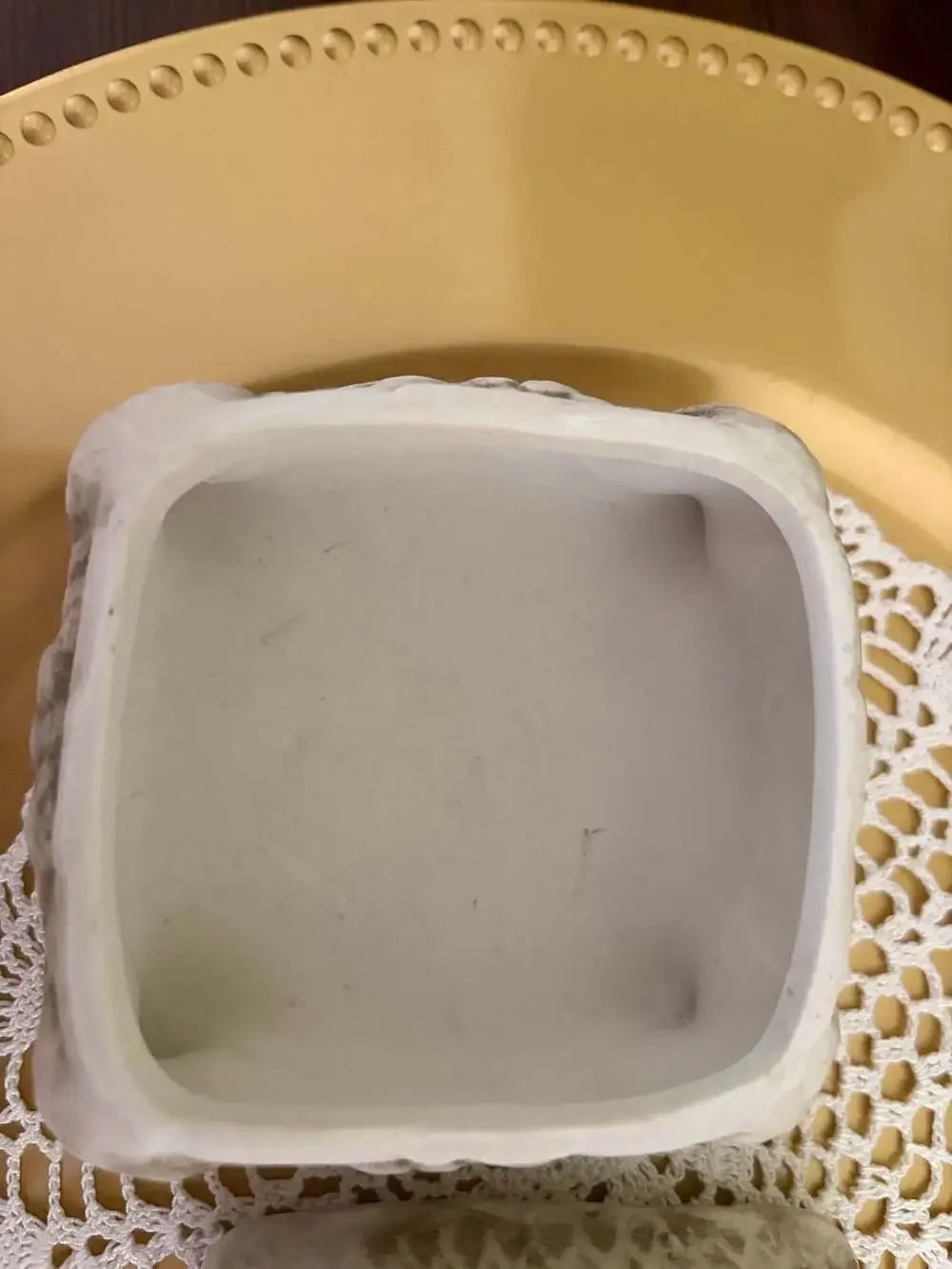 Casa Elite Capodimonte Style Porcelain Floral Trinket Box